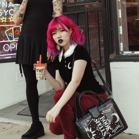 Killstar Fallen Angels Crop top (NWT) never worn. - Picture 3 of 6